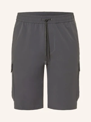 Boss Szorty Bojówki Urbanex Tapered Fit grau