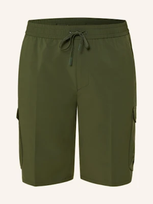 Boss Szorty Bojówki Urbanex Tapered Fit schwarz