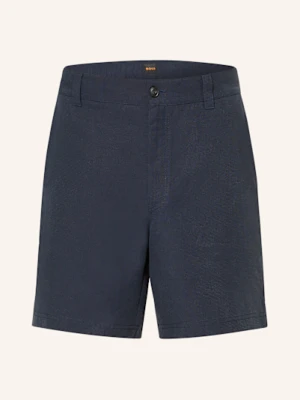 Boss Szorty Chinosy Sandrew Regular Fit blau