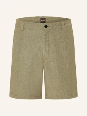 Boss Szorty Chinosy Sandrew Regular Fit gruen