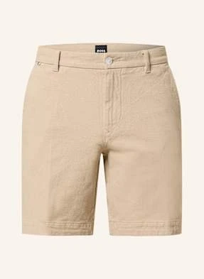 Boss Szorty Chinosy Slim Fit beige