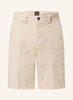 Boss Szorty Chinosy Straight Fit beige