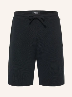 Boss Szorty Do Spania Rib schwarz