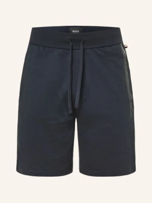 Boss Szorty Dresowe Authentic blau