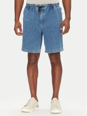 BOSS Szorty jeansowe 50537804 Niebieski Relaxed Fit