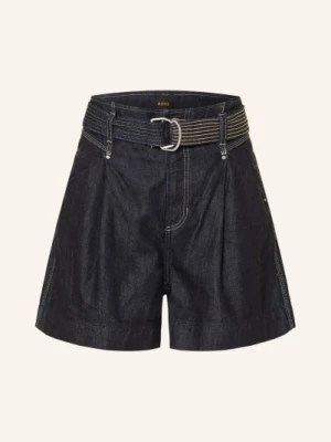Boss Szorty Jeansowe blau