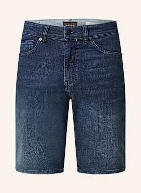 Boss Szorty Jeansowe Delaware Slim Fit blau