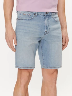 Boss Szorty jeansowe Re.Maine 50513490 Błękitny Regular Fit