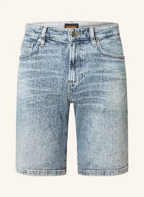 Boss Szorty Jeansowe Re.Maine Regular Fit blau