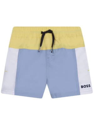 Boss Szorty kąpielowe J04474 M Niebieski Regular Fit