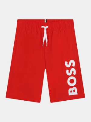 Boss Szorty kąpielowe J50662 D Czerwony Regular Fit