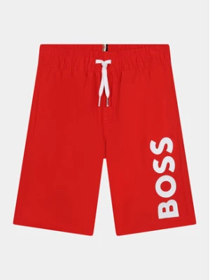 Boss Szorty kąpielowe J50662 S Czerwony Regular Fit