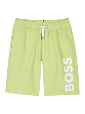 BOSS Szorty kąpielowe J51973 D Zielony Regular Fit