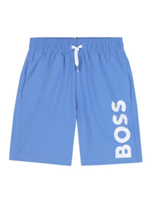 BOSS Szorty kąpielowe J51973 M Granatowy Regular Fit