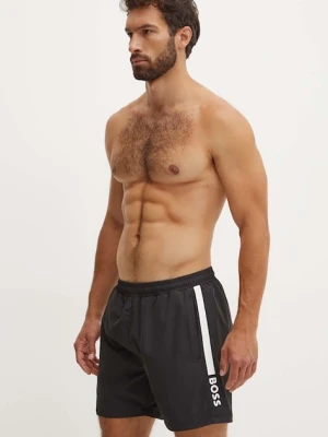 BOSS szorty kąpielowe kolor czarny 50508963