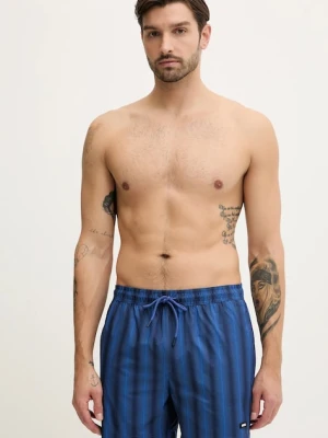 BOSS szorty kąpielowe kolor niebieski 50554983