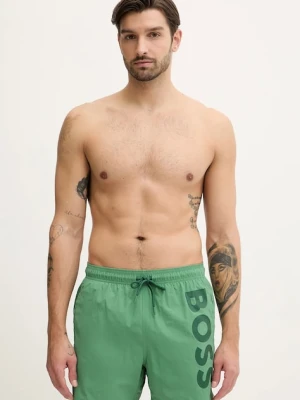 BOSS szorty kąpielowe kolor zielony 50514502