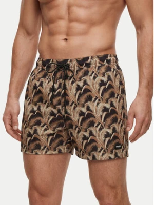 BOSS Szorty kąpielowe Pike 50561145 Czarny Regular Fit