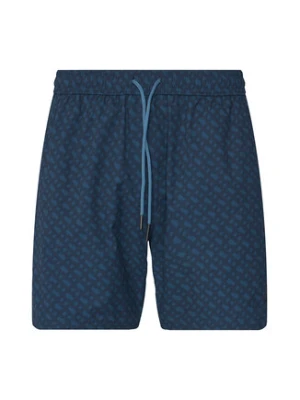 BOSS Szorty kąpielowe Vale 50534343 Granatowy Regular Fit