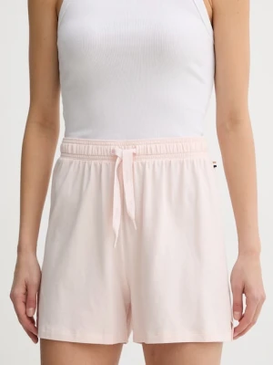 BOSS szorty dresowe damskie bawełniane z elastanem CI_Shorts CW