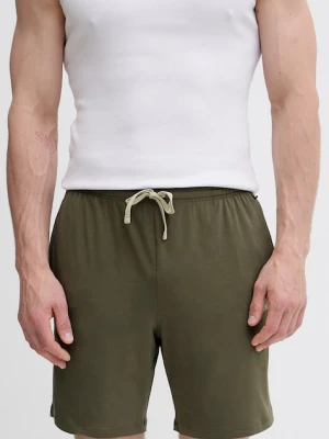 BOSS szorty lounge męskie bawełniane z elastanem Mix&Match Short CW zielony