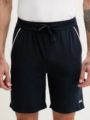 BOSS szorty lounge męskie bawełniane z elastanem Unique Shorts CW