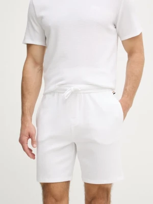BOSS szorty lounge męskie z bawełną Waffle Shorts
