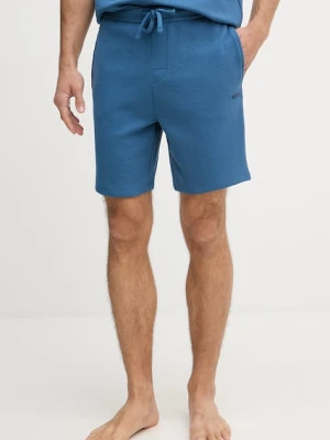 BOSS szorty lounge męskie z bawełną Waffle Shorts