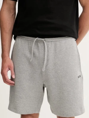 BOSS szorty lounge męskie z bawełną Waffle Shorts