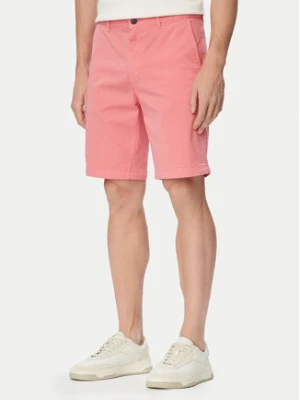 BOSS Szorty materiałowe 50536723 Czerwony jasny Slim Fit