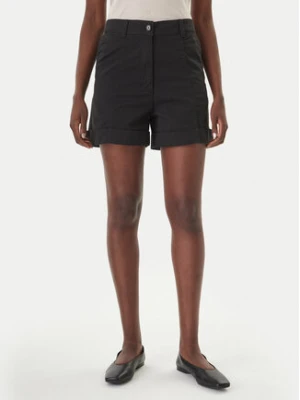 BOSS Szorty materiałowe C_Tanessa-D 50556391 Czarny Regular Fit