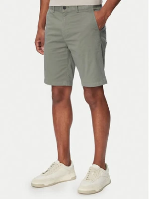 BOSS Szorty materiałowe Chino 50536723 Khaki Slim Fit
