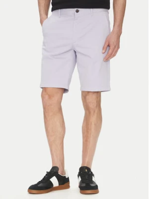 BOSS Szorty materiałowe Chino-Slim-Shorts 50536723 Fioletowy Regular Fit