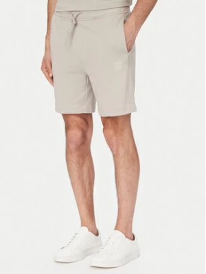 BOSS Szorty sportowe 50511726 Szary jasny Regular Fit