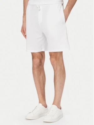 BOSS Szorty sportowe 50535884 Biały Regular Fit