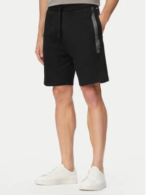 BOSS Szorty sportowe Authentic 50554778 Czarny Regular Fit