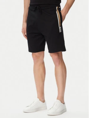 BOSS Szorty sportowe Authentic 50554778 Czarny Regular Fit