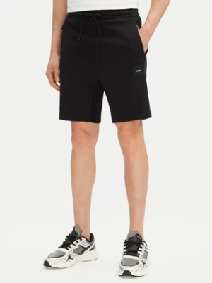 BOSS Szorty sportowe Headlo 50537199 Czarny Regular Fit