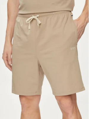 Boss Szorty sportowe Mix&Match 50515314 Beżowy Regular Fit