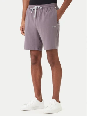 BOSS Szorty sportowe Mix&Match 50515314 Fioletowy Regular Fit