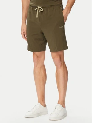 BOSS Szorty sportowe Mix&Match 50515314 Khaki Regular Fit