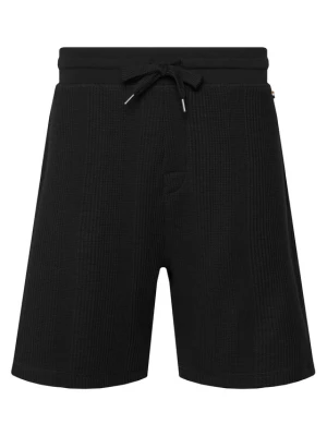 BOSS Szorty sportowe Structure 50540581 Czarny Regular Fit