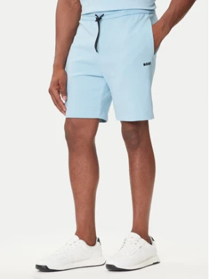 BOSS Szorty sportowe Zone 50543091 Błękitny Regular Fit