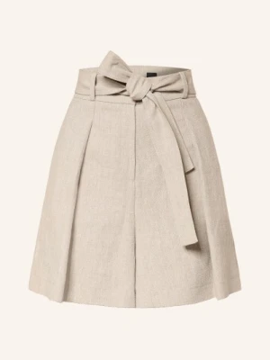 Boss Szorty Tojuna Z Lnu beige