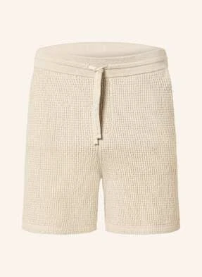 Boss Szorty Z Dzianiny Amoffle beige