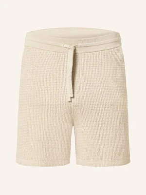 Boss Szorty Z Dzianiny Amoffle beige