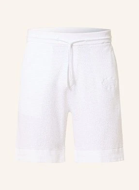 Boss Szorty Z Dzianiny Mesh Heritage weiss