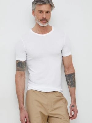 BOSS t-shirt 2-pack męski kolor biały gładki 50475276