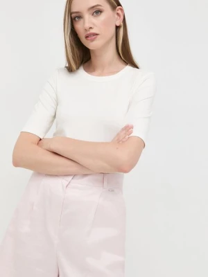 Zdjęcie produktu BOSS t-shirt 50461122 damski kolor beżowy 50461122