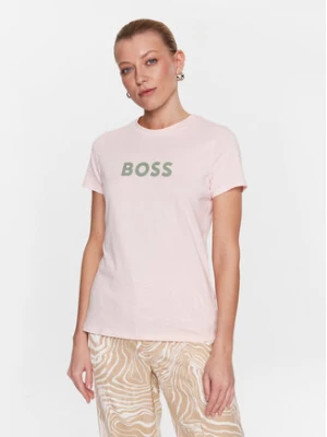 Boss T-Shirt 50468356 Różowy Regular Fit
